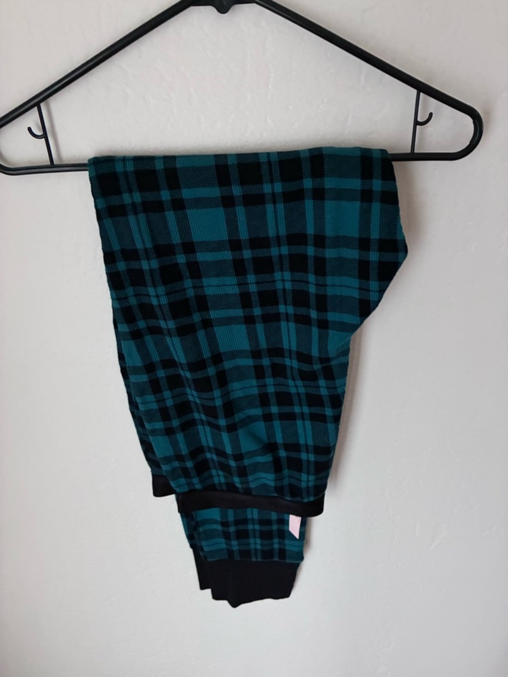 Victoria's Secret Teal and Black Plaid Lounge Set - Picture 7 of 8
